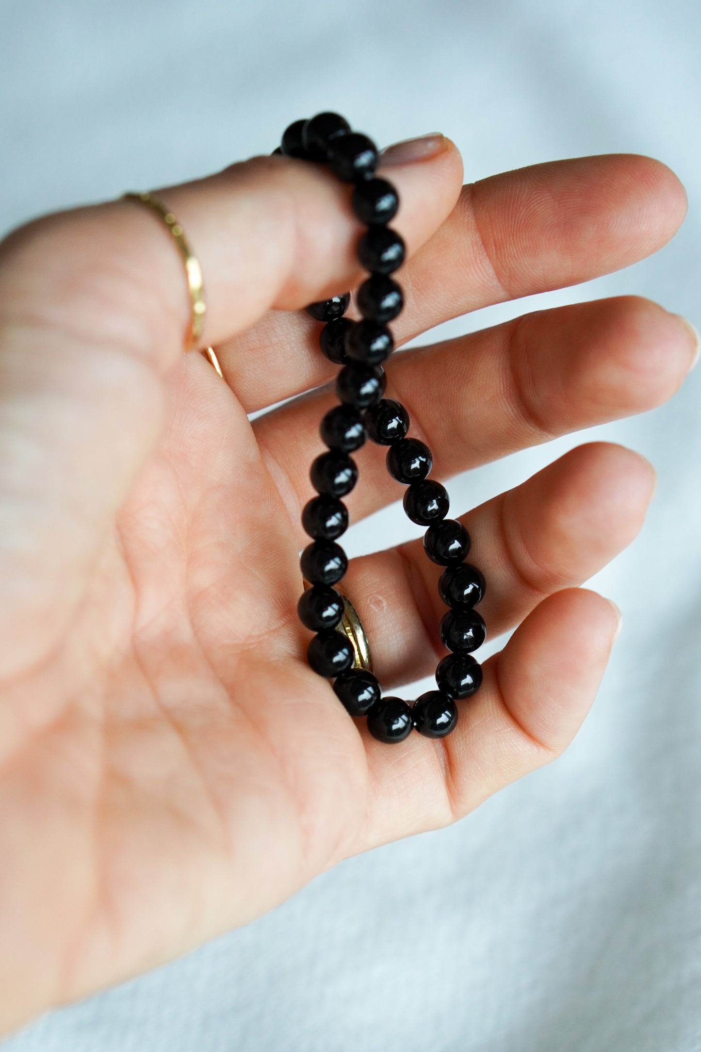 Black tourmaline bracelet