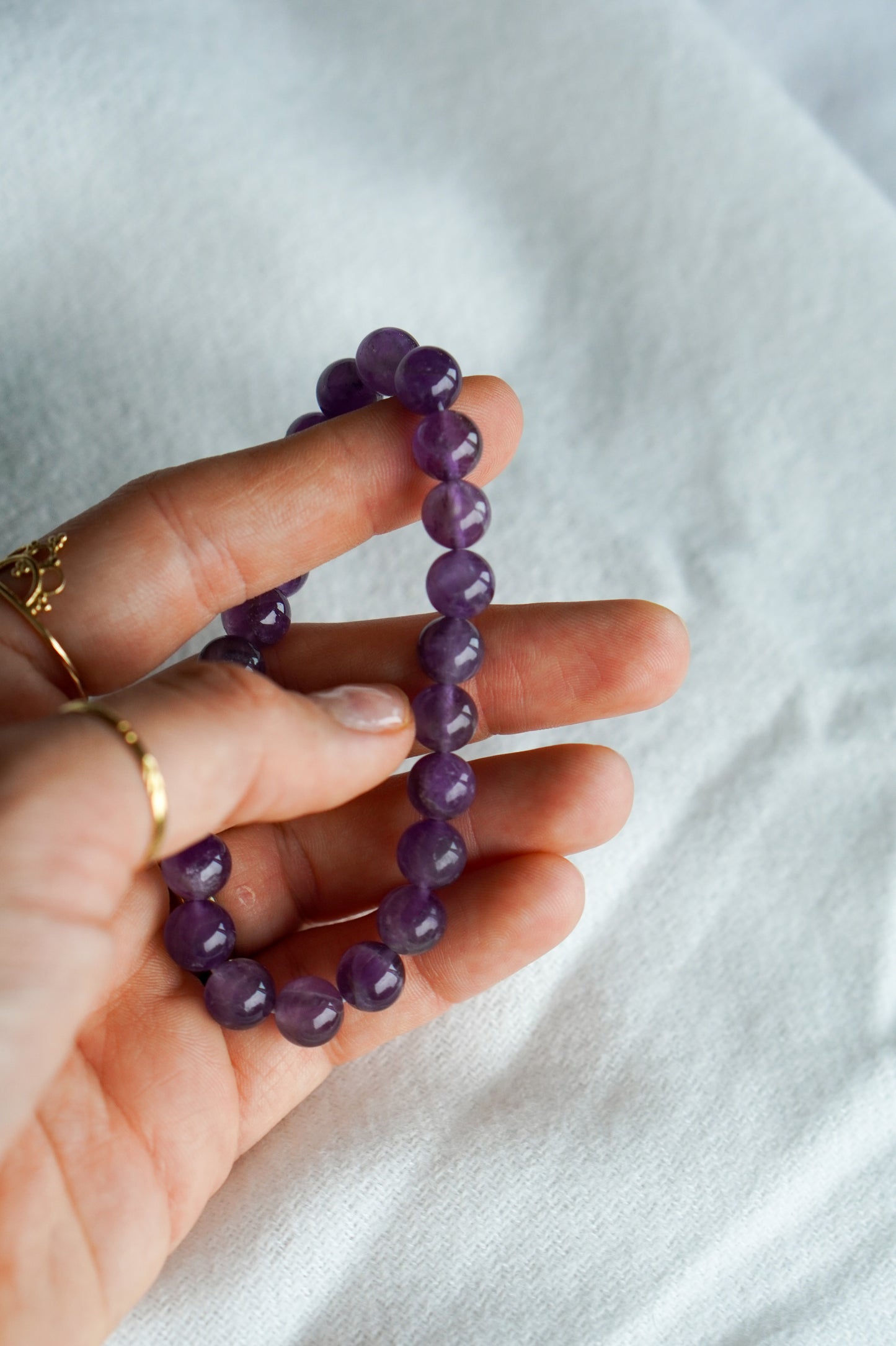 Amethyst bracelet