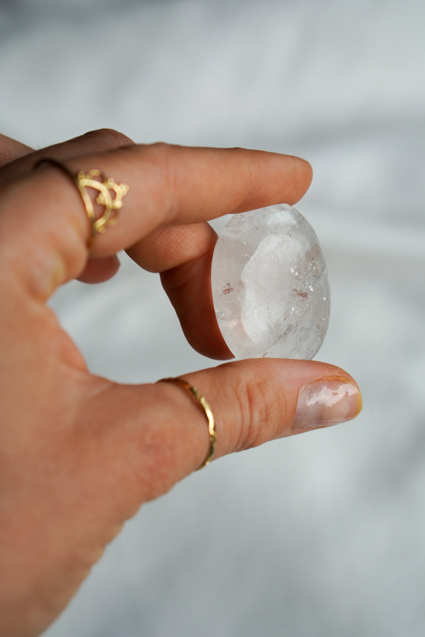 Clear Quartz Pocket Stone