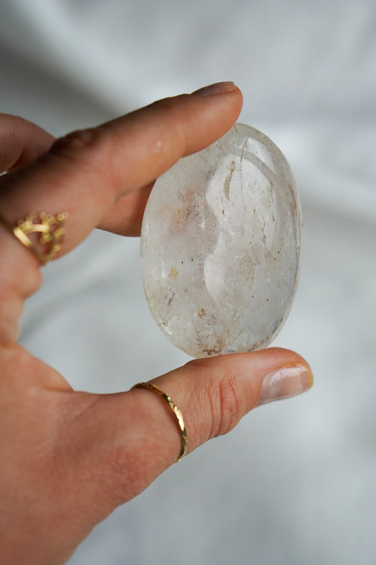 Clear Quartz Hand Stone