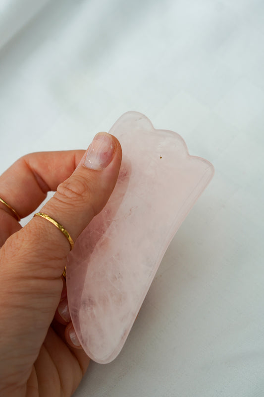 Gua Sha Rose Quartz