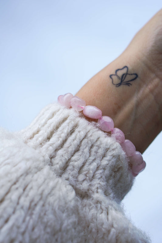 Rose quartz bracelet