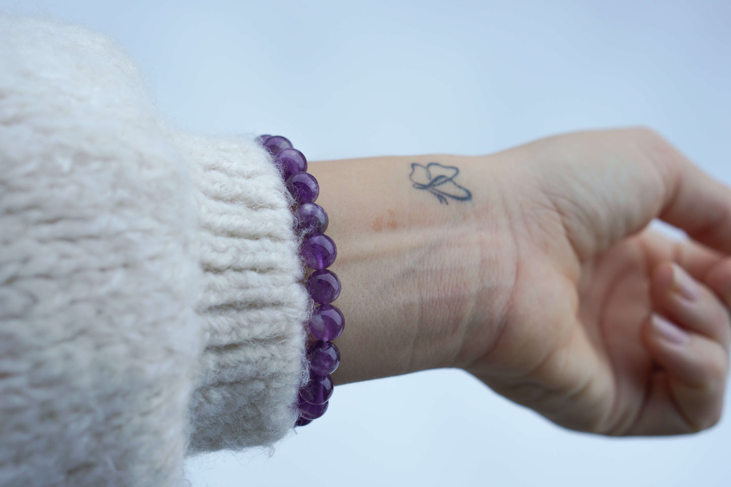 Amethyst bracelet